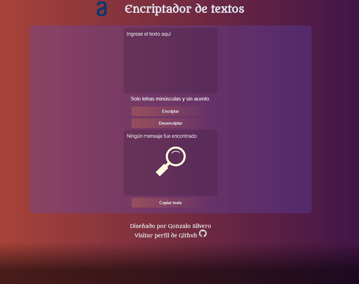 Proyecto encriptador